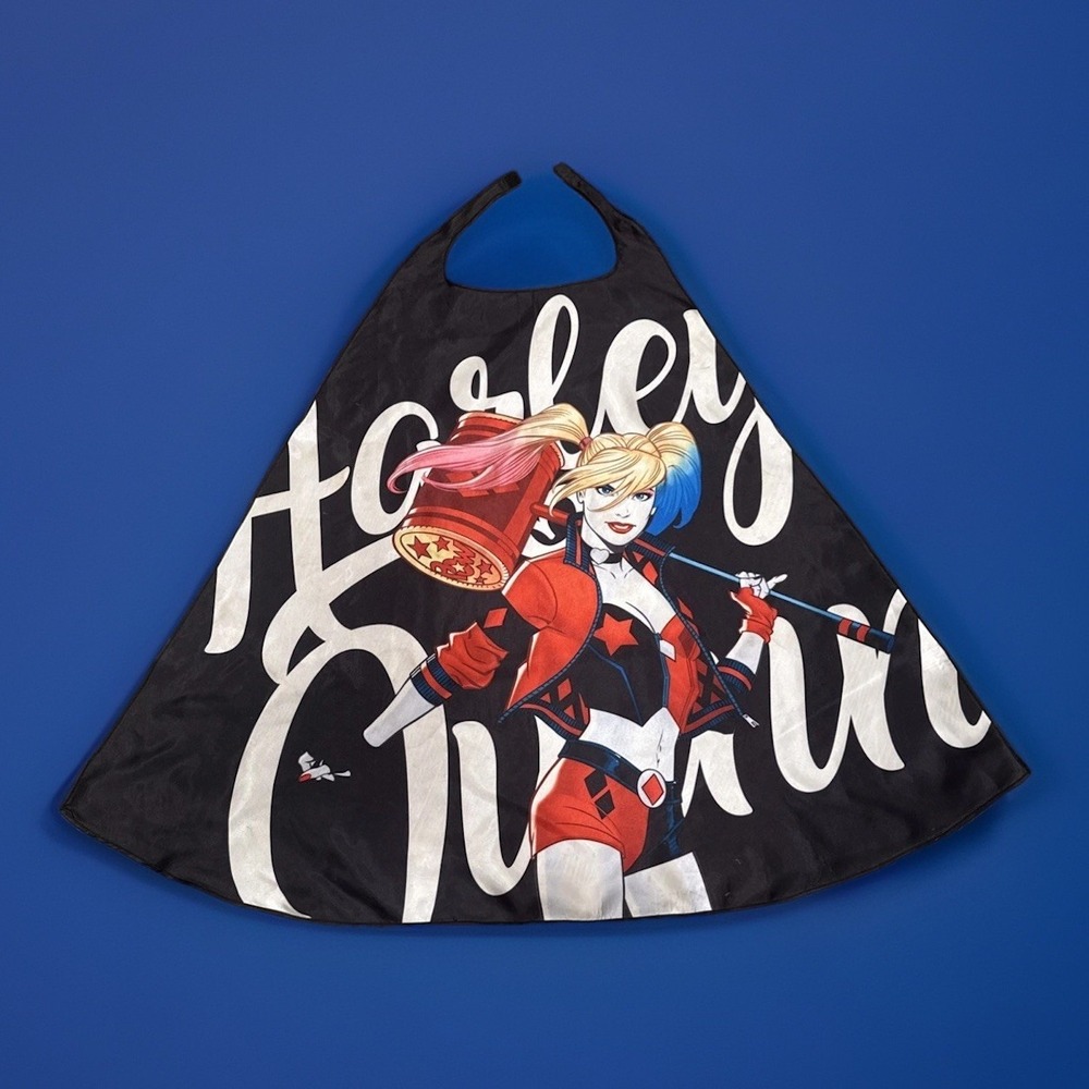 Harley Quinn Cape Six Flags Exclusive Cosplay Halloween